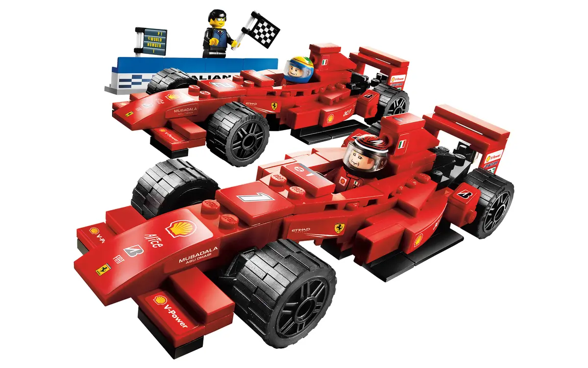 LEGO Racers 8168 Ferrari Victory set, image 3