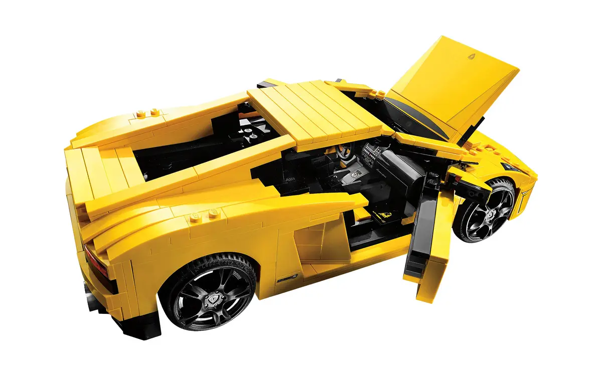 LEGO Racers 8169 Lamborghini Gallardo LP 560-4 set, image 4