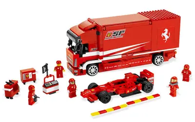 LEGO Racers 8185 Ferrari Truck set, image 2