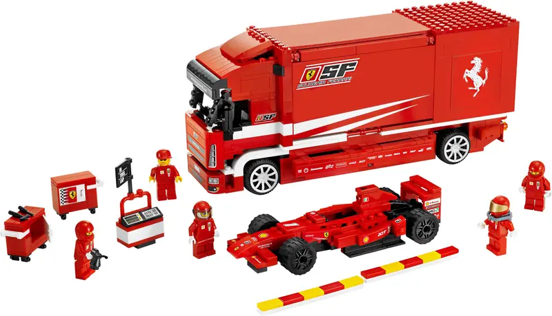 LEGO Racers 8185 Ferrari Truck set