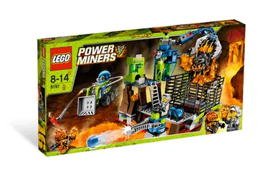 LEGO Power Miners 8191 Lavatraz set, image 4
