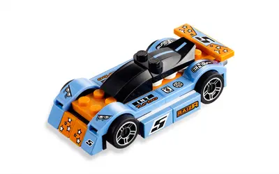 LEGO Racers 8193 Blue Bullet set, image 3