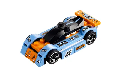 LEGO Racers 8193 Blue Bullet set