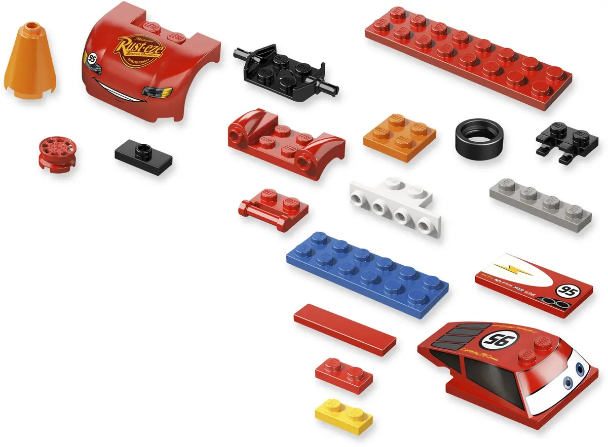 LEGO Cars 8200 Radiator Springs Lightning McQueen set, image 7