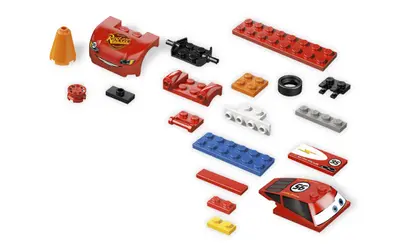 LEGO Cars 8200 Radiator Springs Lightning McQueen set, image 5