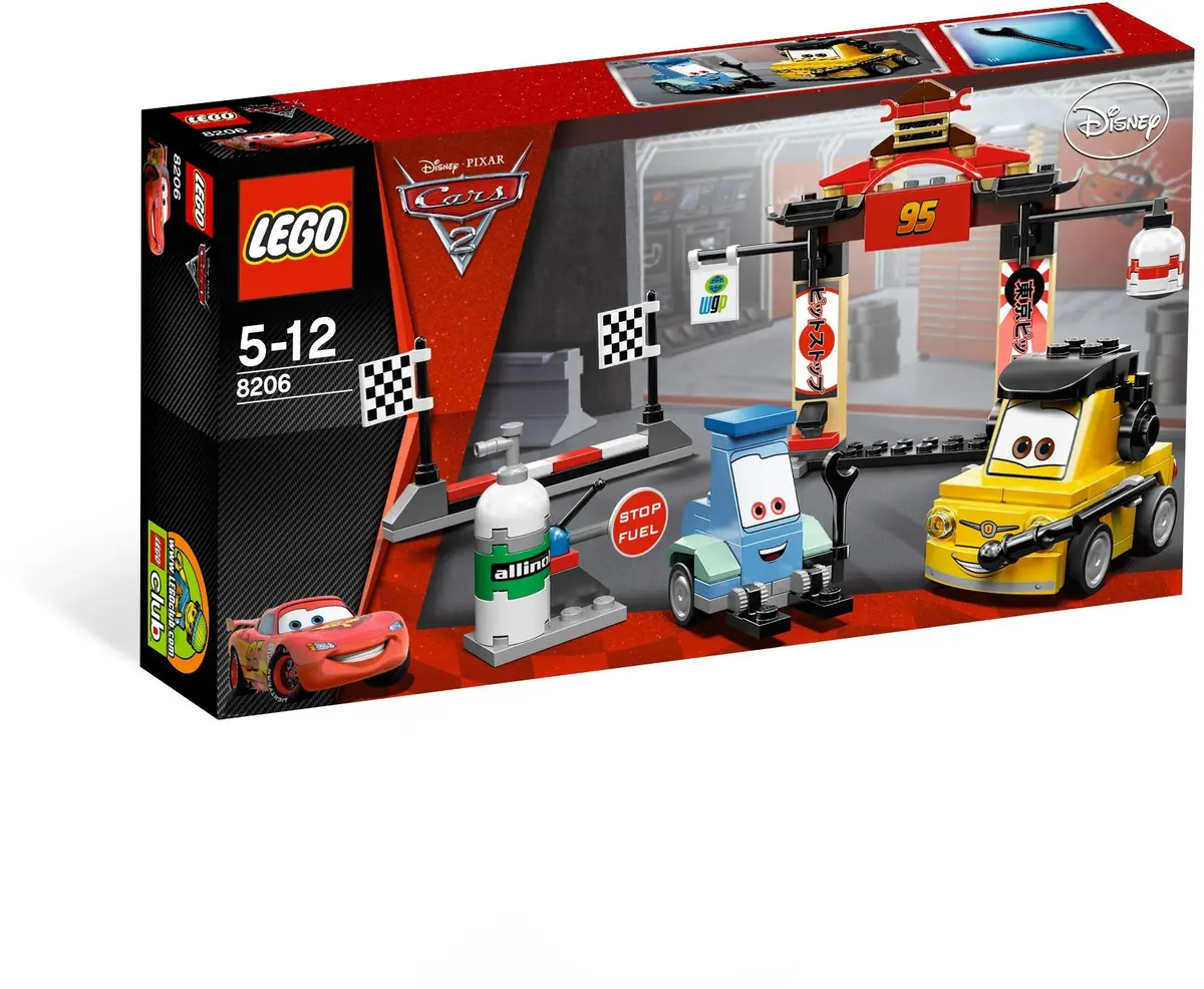 LEGO Cars 8206 Tokyo Pit Stop set, image 7