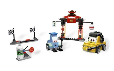 LEGO Cars 8206 Tokyo Pit Stop set, image 2