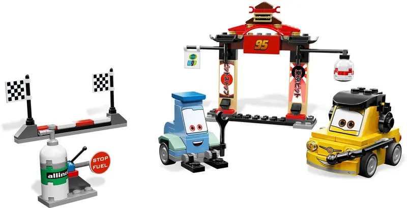 LEGO Cars 8206 Tokyo Pit Stop set