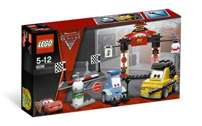 LEGO Cars 8206 Tokyo Pit Stop set, image 4