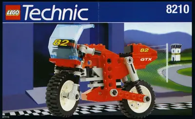 LEGO Technic 8210 Nitro GTX bike set