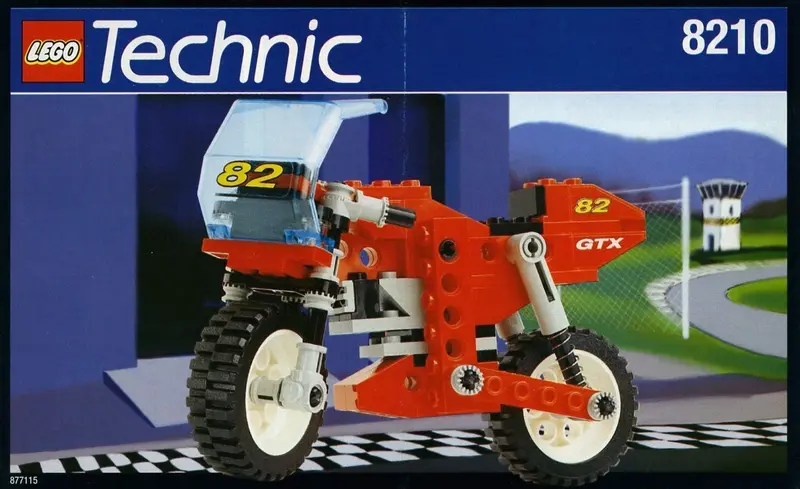 LEGO Technic 8210 Nitro GTX bike set