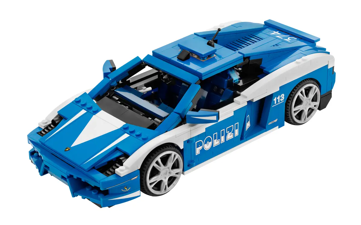 LEGO Racers 8214 Lamborghini Polizia set, image 3