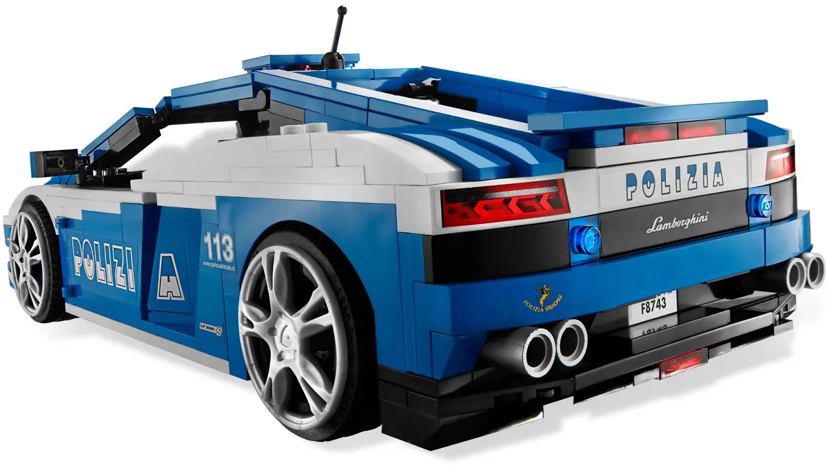LEGO Racers 8214 Lamborghini Polizia set, image 11