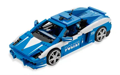 LEGO Racers 8214 Lamborghini Polizia set, image 2