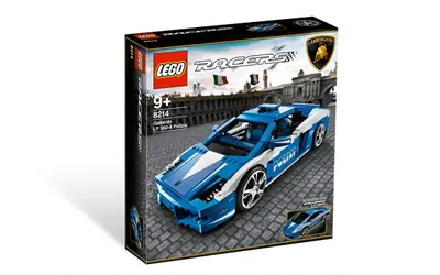 LEGO Racers 8214 Lamborghini Polizia set, image 4