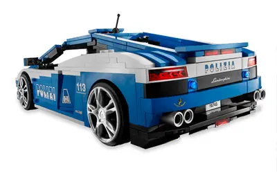 LEGO Racers 8214 Lamborghini Polizia set, image 5