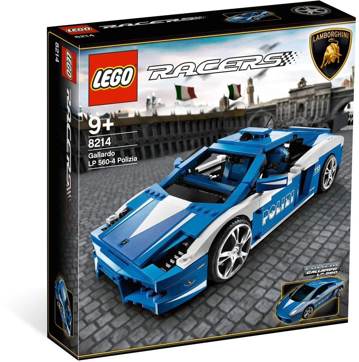 LEGO Racers 8214 Lamborghini Polizia set, image 10