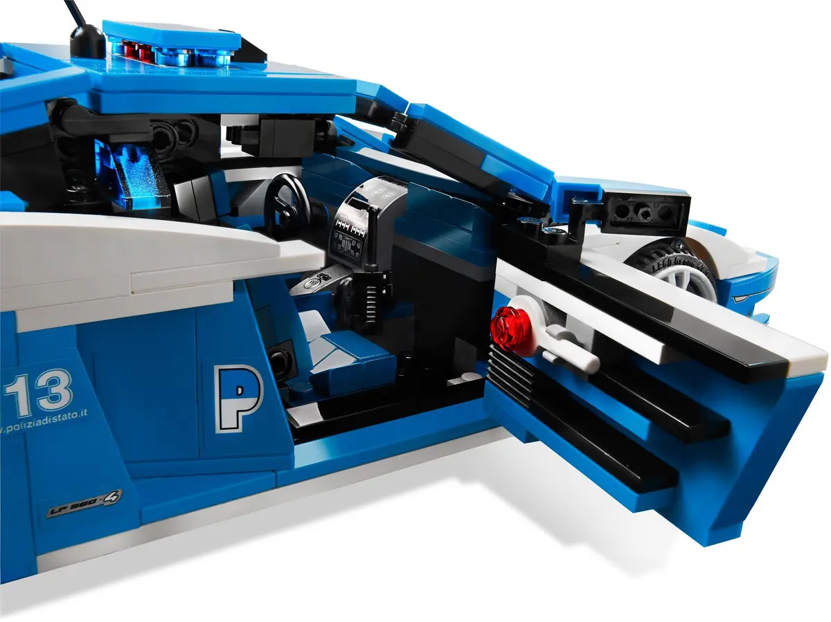 LEGO Racers 8214 Lamborghini Polizia set, image 14