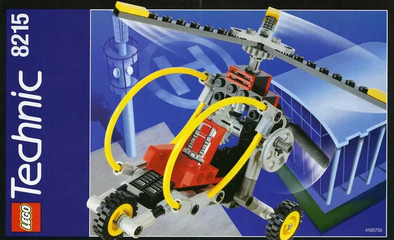 LEGO Technic 8215 Gyro Copter set