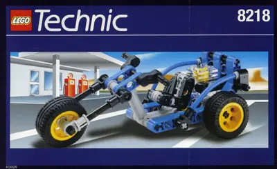 LEGO Technic 8218 Trike Tourer set