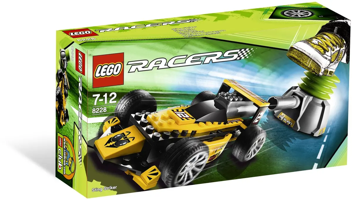 LEGO Racers 8228 Sting Striker set, image 6