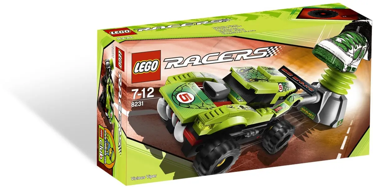 LEGO Racers 8231 Vicious Viper set, image 6