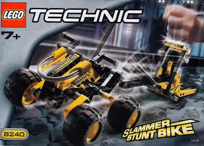 LEGO Technic 8240 Slammer Stunt Bike set