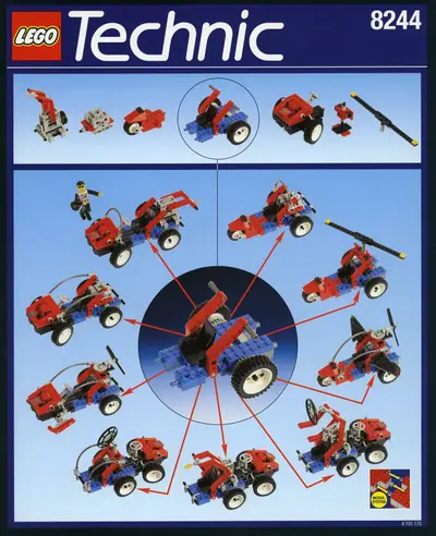LEGO Technic 8244 Convertables set