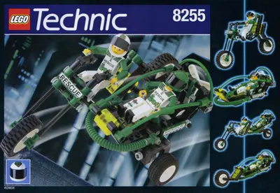 LEGO Technic 8255 Rescue Bike set