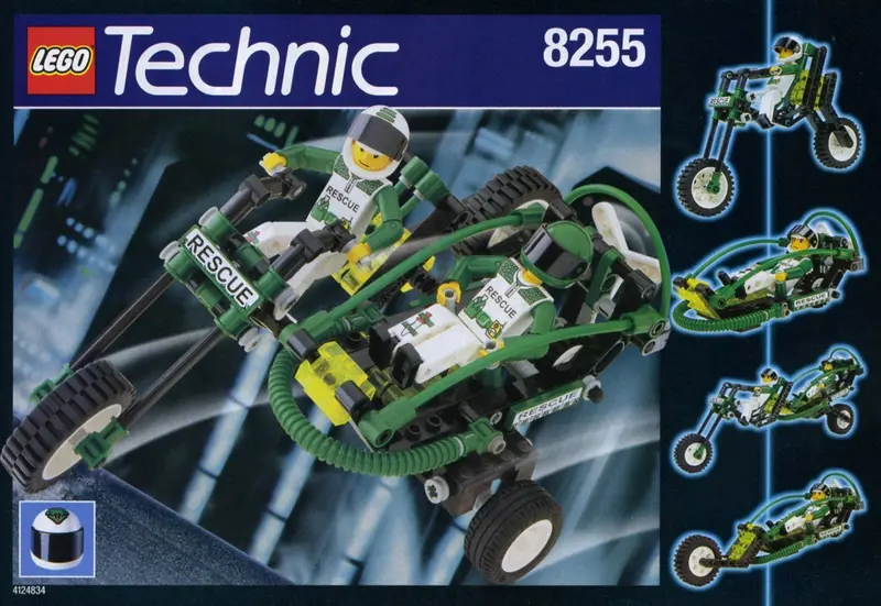 LEGO Technic 8255 Rescue Bike set