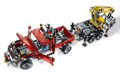 LEGO Technic 8258 Crane Truck set, image 8