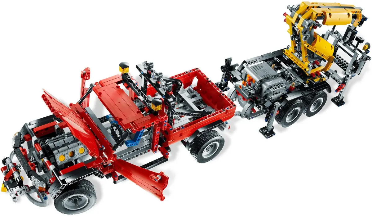 LEGO Technic 8258 Crane Truck set, image 14