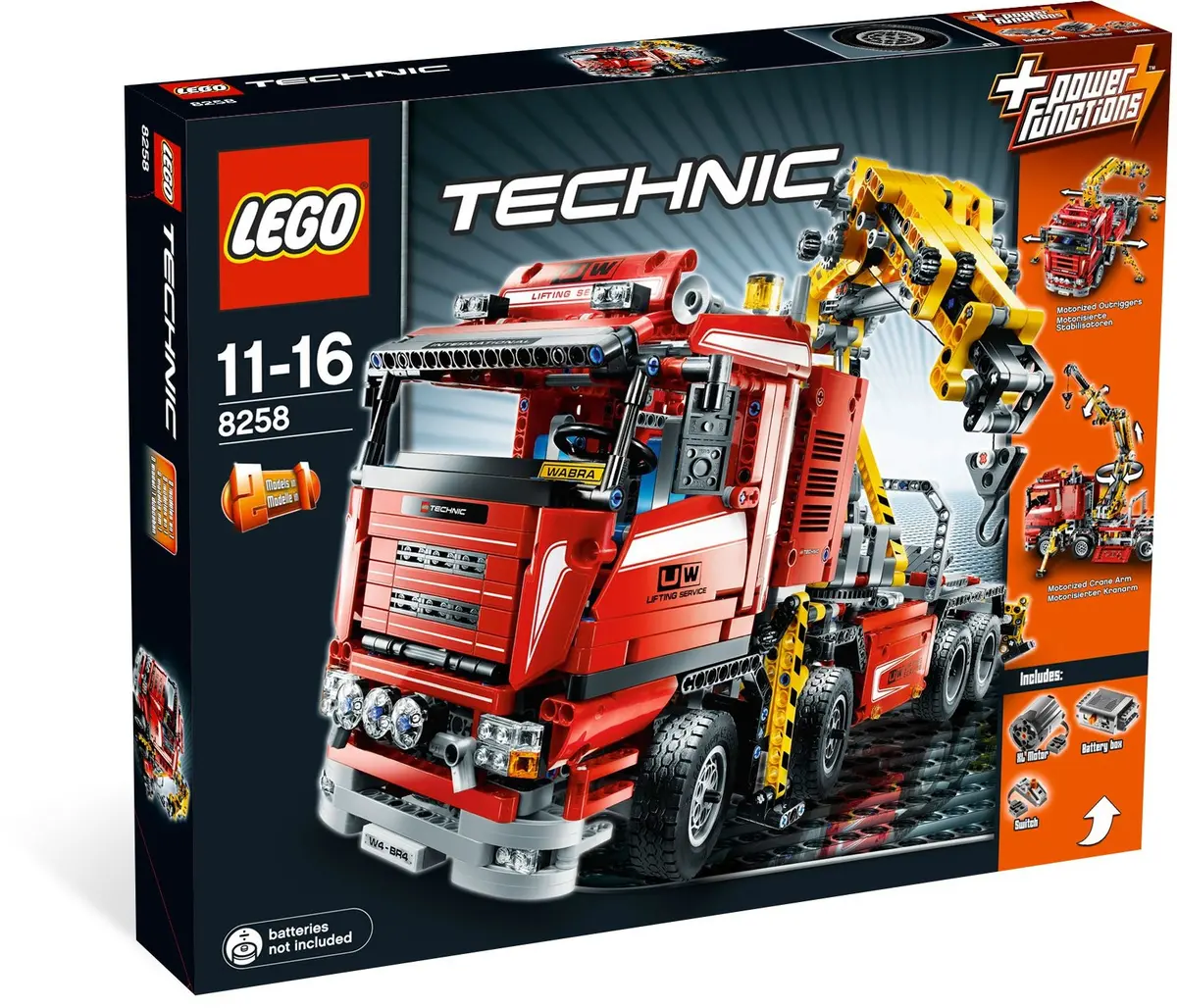 LEGO Technic 8258 Crane Truck set, image 10