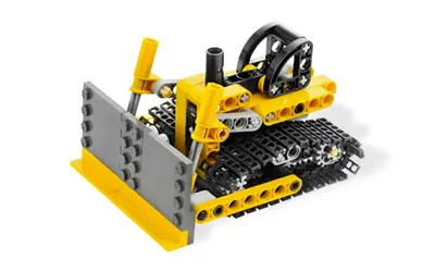 LEGO Technic 8259 Mini Bulldozer set, image 2