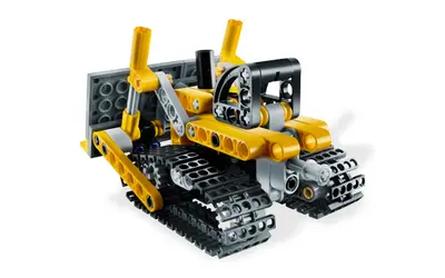 LEGO Technic 8259 Mini Bulldozer set, image 5