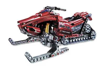 LEGO Technic 8272 Snowmobile set, image 2