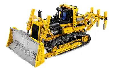 LEGO Technic 8275 Motorized Bulldozer set, image 2