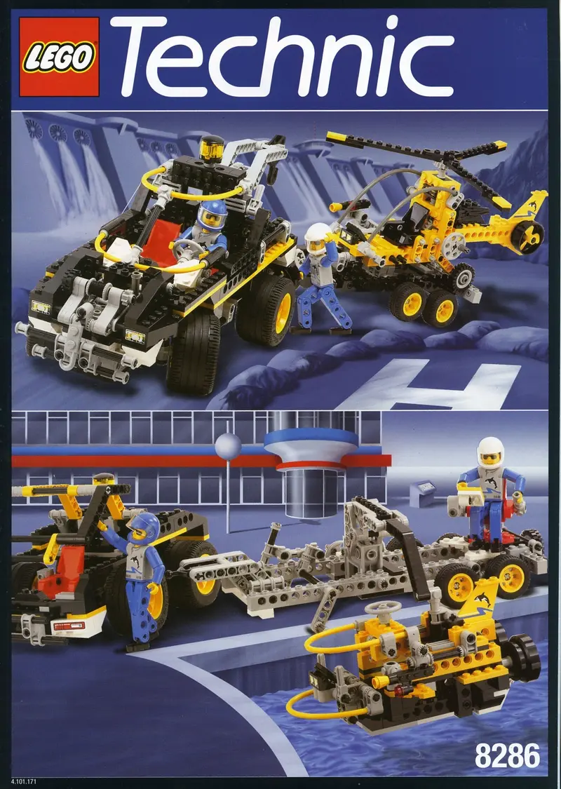 LEGO Technic 8286 3-In-1 Car set