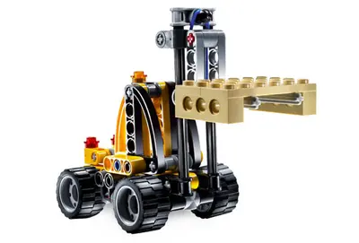 LEGO Technic 8290 Mini Forklift set, image 5