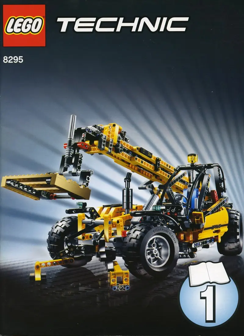 LEGO Technic 8295 Telescopic Handler set