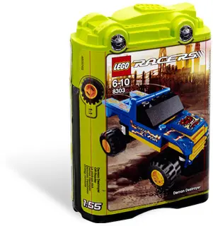 LEGO Racers 8303 Demon Destroyer set, image 4