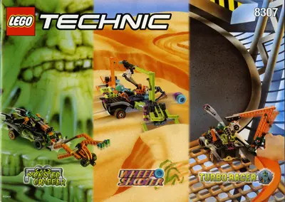 LEGO Technic 8307 Stunt Race set