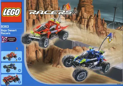 LEGO Racers 8363 Baja Desert Racers set