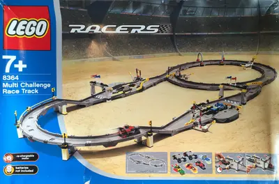 LEGO Racers 8364 Multi-Challenge Race Track set