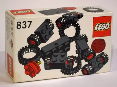 LEGO Basic 837 Wheels and Tyres Parts Pack set