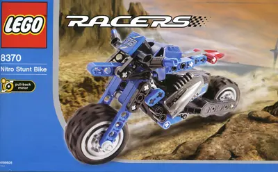 LEGO Racers 8370 Nitro Stunt Bike set