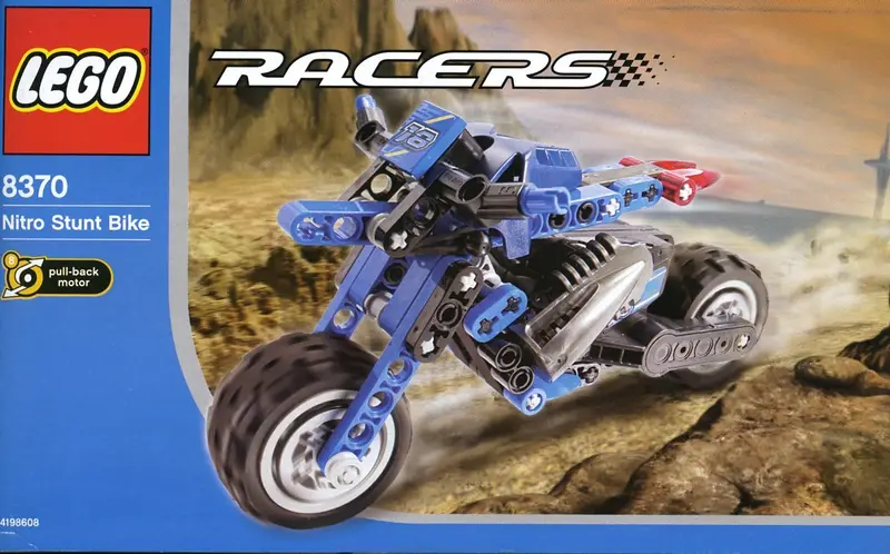 LEGO Racers 8370 Nitro Stunt Bike set