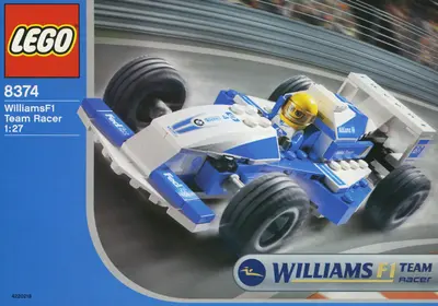 LEGO Racers 8374 Williams F1 Team Racer set