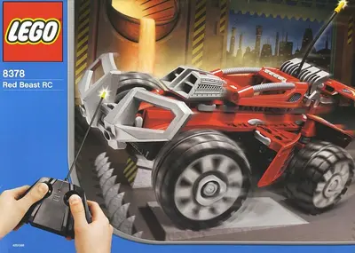 LEGO Racers 8378 Red Beast RC set