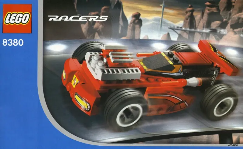 LEGO Racers 8380 Red Maniac set